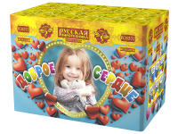 Доброе сердце Батарея салютов купить в Комсомольске | komsomolsk.salutsklad.ru