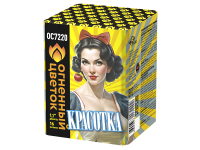 Красотка Батарея салютов купить в Комсомольске | komsomolsk.salutsklad.ru