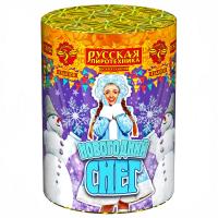 Новогодний снег Батарея салютов купить в Комсомольске | komsomolsk.salutsklad.ru