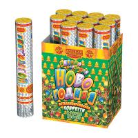 Новогодняя 30 Пневматическая хлопушка купить в Комсомольске | komsomolsk.salutsklad.ru