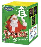 Ё-Ёлка Батарея салютов купить в Комсомольске | komsomolsk.salutsklad.ru