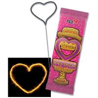 Сердечко Бенгальские огни фигурные купить в Комсомольске | komsomolsk.salutsklad.ru