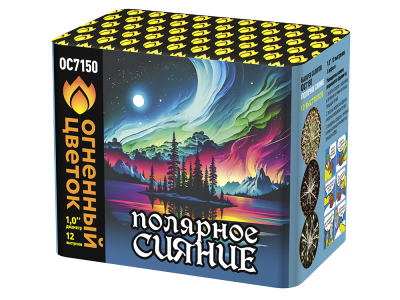 Полярное сияние Фейерверк купить в Комсомольске | komsomolsk.salutsklad.ru