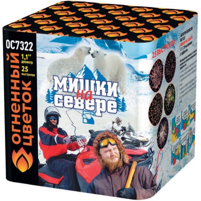 Мишки на севере Салют купить в Комсомольске | komsomolsk.salutsklad.ru