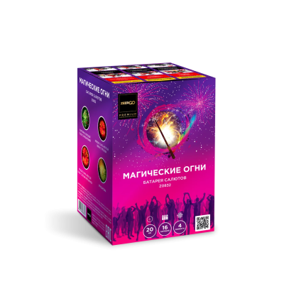Магические огни Батарея салютов купить в Комсомольске | komsomolsk.salutsklad.ru