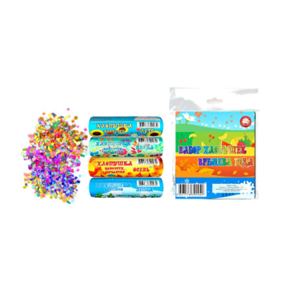 Времена года Набор хлопушек купить в Комсомольске | komsomolsk.salutsklad.ru