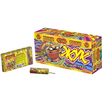 Жук Наземный фейерверк купить в Комсомольске | komsomolsk.salutsklad.ru