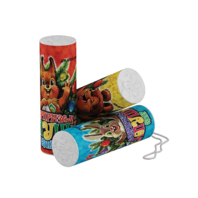 Супер с сюрпризом Хлопушки купить в Комсомольске | komsomolsk.salutsklad.ru