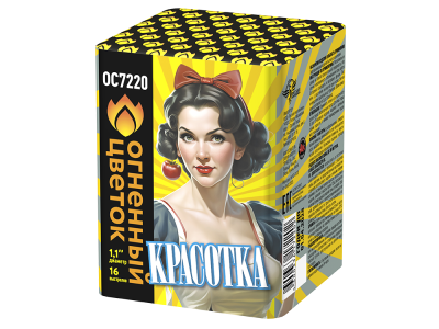 Красотка Батарея салютов купить в Комсомольске | komsomolsk.salutsklad.ru