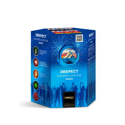 Эверест Фейерверк купить в Комсомольске | komsomolsk.salutsklad.ru