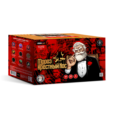 Мороз Крестный нос Батарея салютов купить в Комсомольске | komsomolsk.salutsklad.ru