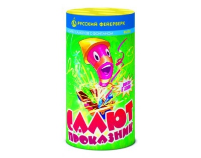 Салют-проказник Фонтан фейерверк купить в Комсомольске | komsomolsk.salutsklad.ru