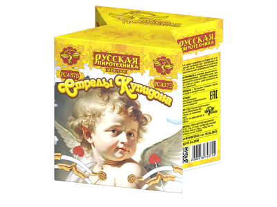 Стрелы купидона Пиротехнический фонтан купить в Комсомольске | komsomolsk.salutsklad.ru