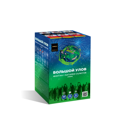 Большой улов Фонтан фейерверк купить в Комсомольске | komsomolsk.salutsklad.ru