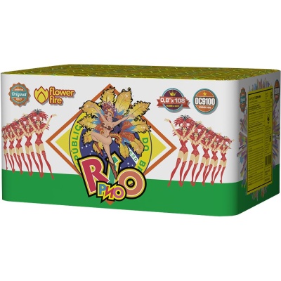 Рио S Батарея салютов купить в Комсомольске | komsomolsk.salutsklad.ru