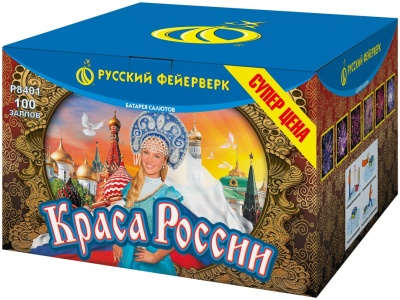 Краса России Комбинированный Фейерверк купить в Комсомольске | komsomolsk.salutsklad.ru