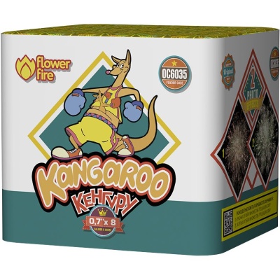 Кенгуру Батарея салютов купить в Комсомольске | komsomolsk.salutsklad.ru