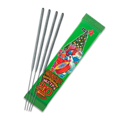 210 мм. Экстра Бенгальские огни купить в Комсомольске | komsomolsk.salutsklad.ru