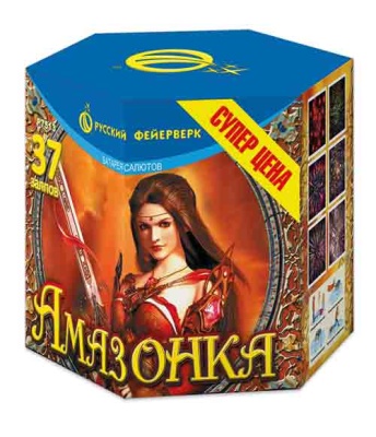 Амазонка Батарея салютов купить в Комсомольске | komsomolsk.salutsklad.ru