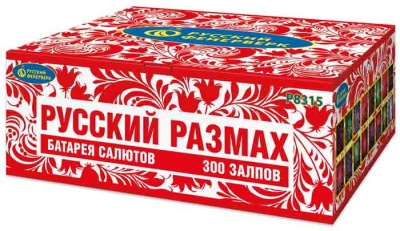 Русский размах Комбинированный Фейерверк купить в Комсомольске | komsomolsk.salutsklad.ru
