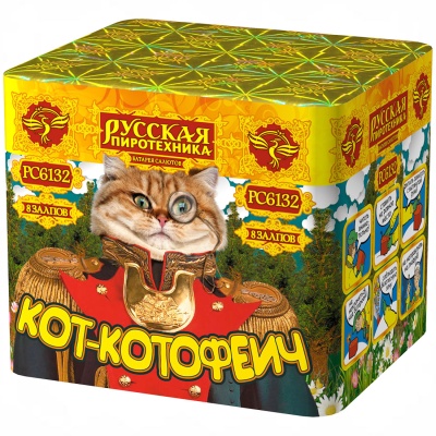 Кот-котофеич Салют купить в Комсомольске | komsomolsk.salutsklad.ru